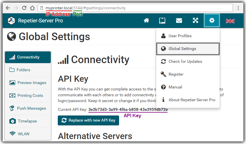 repetier server url repetier server url